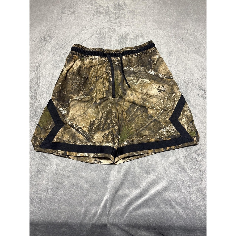 Air Jordan Mens Large Camo Dri-FIT Diamond Realtree APX Mesh Shorts HV2736